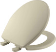 Bemis Bemis 730SLEC Round Plastic Toilet Seat with Easy-Clean and Whisper-Close BEMIS-730SLEC 