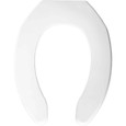 Bemis Bemis 1055 Elongated Plastic Open Front Less Cover Toilet Seat with Check Hinge BEMIS-1055 
