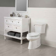 Bemis Bemis 600E4 Ashland Round Enameled Wood Toilet Seat with STA-TITE Seat Fastening System, Easy-Clean, Whisper-Close and Precision Seat Fit Adjustable Hinge BEMIS-600E4 