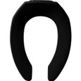 Bemis Bemis 1955SSCT Elongated Open Front Less Cover Commercial Plastic Toilet Seat with STA-TITE Commercial Fastening System Self-Sustaining Check Hinge BEMIS-1955SSCT 