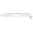 Bemis Bemis 7900TDGSL Elongated Hospitality Plastic Toilet Seat with STA-TITE Commercial Fastening System, Whisper-Close Hinge, DuraGuard and Super Grip Bumpers BEMIS-7900TDGSL 