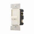 Eaton SAL06P-A Slide Dimmer, Maintained, Almond, 60 Hz, LED, CFL, incandescent, halogen, fluorescent, Polycarbonate,Single-pole, Single-phase, No neutral required, 120 Vac, 600W (incandescent, fluorescent, MLV, ELV), 300W (LED and CFL), 730924