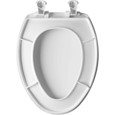 Bemis Bemis 7300EC Elongated Plastic Toilet Seat with Easy-Clean hinge BEMIS-7300EC 