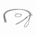 Eaton SGTDL150 standard support grip, Split Lace Double Eye, Heavy duty, 10" bale, 4720 lbs break, 1.50-1.99" cord diameter, 35" mesh length, Tin-Coated Bronze