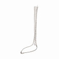 Eaton SGSR300 standard support grip, Split Rod Single Eye, 21" bale, 5040 lbs break, 3.00-3.49" cord diameter, 26" mesh length, Tin-Coated Bronze