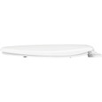 Bemis Mayfair by Bemis 881SLOW Mayfair Little2Big Round Plastic Toilet Seat with STA-TITE Seat Fastening System and Whisper-Close Hinge BEMIS-881SLOW 