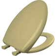Bemis Bemis 1200SLOWT Elongated Plastic Toilet Seat with STA-TITE Seat Fastening System, Easy-Clean and Whisper-Close Hinge BEMIS-1200SLOWT 