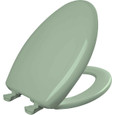 Bemis Bemis 1200SLOWT Elongated Plastic Toilet Seat with STA-TITE Seat Fastening System, Easy-Clean and Whisper-Close Hinge BEMIS-1200SLOWT 