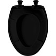 Bemis Bemis 1200SLOWT Elongated Plastic Toilet Seat with STA-TITE Seat Fastening System, Easy-Clean and Whisper-Close Hinge BEMIS-1200SLOWT 