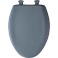 Bemis Bemis 1200SLOWT Elongated Plastic Toilet Seat with STA-TITE Seat Fastening System, Easy-Clean and Whisper-Close Hinge BEMIS-1200SLOWT 