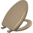 Bemis Bemis 1200SLOWT Elongated Plastic Toilet Seat with STA-TITE Seat Fastening System, Easy-Clean and Whisper-Close Hinge BEMIS-1200SLOWT 