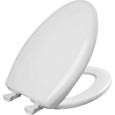 Bemis Bemis 1200SLOWT Elongated Plastic Toilet Seat with STA-TITE Seat Fastening System, Easy-Clean and Whisper-Close Hinge BEMIS-1200SLOWT 