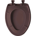 Bemis Bemis 1200SLOWT Elongated Plastic Toilet Seat with STA-TITE Seat Fastening System, Easy-Clean and Whisper-Close Hinge BEMIS-1200SLOWT 