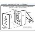 MS Sedco MS Sedco CP/TX-P ClearPath Radio Control Post Transmitter for 608 Series bollard MSS-CP/TX-P