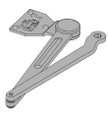 Falcon SC60A-3077DS Dead Stop Parallel Arm for SC60A Series Door Closers