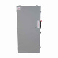 Eaton STS365FP6 shunt trip safety switch, 400 A, Three-pole, 600 Vac, 250 Vdc, 24 Vdc, NEMA 4, Painted steel, Fusible, 600 V
