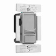 Eaton SUT7-GY universal dimmer, No neutral required, 120/277 Vac, Grey, 60 Hz, Dimmable LED/CFL, incandescent, fluorescent, halogen, electronic low voltage and magnetic low voltage, Single-pole, Three-way, Polycarbonate 748592