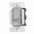 Eaton SUT7-GY universal dimmer, No neutral required, 120/277 Vac, Grey, 60 Hz, Dimmable LED/CFL, incandescent, fluorescent, halogen, electronic low voltage and magnetic low voltage, Single-pole, Three-way, Polycarbonate 748592