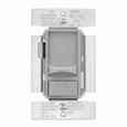 Eaton SUT7-GY universal dimmer, No neutral required, 120/277 Vac, Grey, 60 Hz, Dimmable LED/CFL, incandescent, fluorescent, halogen, electronic low voltage and magnetic low voltage, Single-pole, Three-way, Polycarbonate 748592