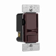 Eaton SUL06P-B slide dimmer, 300W LED-600W Halogen, #14 -12 AWG, Residential/ Light Commercial, Flush, 277V, Brown, 61 Hz, Mark 10 Flourescent, Single-pole, Three-way, 1,2,3+, Single-phase, Back and side wire, Polycarbonate, 300W - 600W 319175