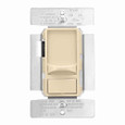 Eaton SUT7-V universal dimmer, No neutral required, 120/277 Vac, Ivory, 60 Hz, Dimmable LED/CFL, incandescent, fluorescent, halogen, electronic low voltage and magnetic low voltage, Single-pole, Three-way, Polycarbonate 748615