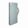 Eaton STS367FP6 shunt trip safety switch, 800 A, Three pole, 600 Vac, 250 Vdc, 24 Vdc, NEMA 4, Painted steel, Fusible, 600 V