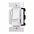 Eaton SUT7-W universal dimmer, No neutral required, 120/277 Vac, White, 60 Hz, Dimmable LED/CFL, incandescent, fluorescent, halogen, electronic low voltage and magnetic low voltage, Single-pole, Three-way, Polycarbonate 748622