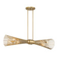 Savoy House Savoy House 1-9601-6 Longfellow 6-Light Linear Chandelier SVH-1-9601-6