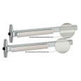 Von Duprin 3348A/3548A-3 Concealed Vertical Rod Exit Device - Narrow Stile, 3-Foot, Grade 1
