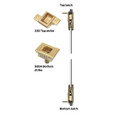Von Duprin 3348A/3548A-3 Concealed Vertical Rod Exit Device - Narrow Stile, 3-Foot, Grade 1