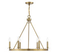 Savoy House Savoy House Meridian 10093MBK 6-Light Chandelier SVH-M10093MBK