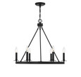 Savoy House Savoy House Meridian 10093MBK 6-Light Chandelier SVH-M10093MBK