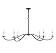 Savoy House Savoy House Meridian 100105MBK 6-Light Chandelier SVH-M100105MBK