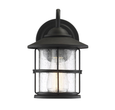Savoy House Meridian 50014BK 1-Light Outdoor Wall Lantern