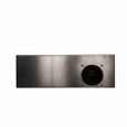 Eaton UFTH7330TCH meter socket, 1-pos commercial or resi service, 320A, Over/under, 5x5 inch hub open, 3/8 inch stud, 7-jaw, 3-ph, 3/8 inch stud, Barrel lock with guard provisions, Lever bypass, Gnd conn (#14-#2 Cu), Triplex, 4-wire, Ringless, 600 Va