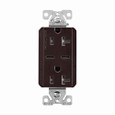 Eaton TRUSBC20B-BOX Combination USB Type-C Charger, 20A 5-20R Receptacle, 5A, 125 Vac, Brown, Box