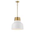 Savoy House Savoy House Meridian 70115MBKNB 1-Light Pendant SVH-M70115MBKNB