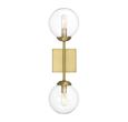 Savoy House Meridian 90001 2-Light Wall Sconce