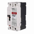 Eaton HFD2080S18 Series C complete molded case circuit breaker, F-frame, HFD, Fixed thermal, fixed magnetic trip, Two-pole, 80A, 600 Vac, 250 Vdc, 100 kAIC at 240 Vac, 65 kAIC at 480 Vac, Load side, 12-24 Vac/dc rear w/ right pigtail, 50/60 Hz