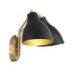 Savoy House Meridian 90075MBKNB 2-Light Wall Sconce