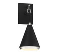Savoy House Meridian 90066MBKNB 1-Light Wall Sconce
