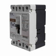 Eaton HFDDC3100LA13 Series C DC/PvGard complete molded case circuit breaker, F-frame, HFD, Complete breaker, Fixed thermal, fixed magnetic trip, Three-pole, 100A, 600 Vac, 250 Vdc, 42 kAIC at 600 Vac, Line and load, Vdc, 2A-2B rear with right pigtail