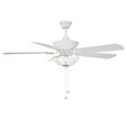 Savoy House Meridian 2026MBKRV 52" 2-Light Outdoor Ceiling Fan