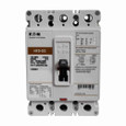 Eaton HFDDC3100WF01 Series C DC/PvGard complete molded case circuit breaker, F-frame, HFD, Complete breaker, Fixed thermal, fixed magnetic trip type, Three-pole, 100A, 600 Vac, 250 Vdc, 42 kAIC at 600 Vac, Without terminals, Vdc, Freeze tested