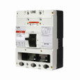 Eaton HLDB3600FT36W Series C electronic molded case circuit breaker, L-frame, HLDB, Frame only, Digitrip 310 RMS, Electronic LSIG trip type, Three-pole, 600A, 100 kAIC at 240 Vac, 65 kAIC at 480 Vac, Without terminals, 50/60 Hz