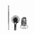 Eaton HM3R12X molded case circuit breaker accessory handle mechanism, Through-the-door handle mechanism, K-Frame, Frame J-K, Rotary, Series C, Load, 12 in