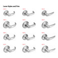 BEST BEST 9K Patio (P) Lock - Grade 1 Cylindrical Non-Keyed Lever Lock BES-9K-P-NONKEYED