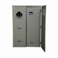 Eaton HP404040SH house panel, 400A, Aluminum, No bypass, NEMA 3R, Underground, 22 kAIC, Lug landings for compression, lugs not included, CSR2200, Surface mounting, C:40, S:1, SP:40, BRH/BWH, Ring, Type BR breakers, 120/240V, 4306, Single-phase