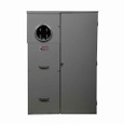 Eaton HP816P400BS house panel, 400A, Aluminum, No bypass, NEMA 3R, Overhead/Underground, 22 kAIC, Lug landings for compression, lugs not included, CSR2150, Surface mounting, C:16, S:1, SP:8, BW/BWH, Ring, Type BR breakers, 120/240V, 4306, Single-phas