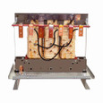 Eaton V39M28E75XZZ General-Purpose Transformer, Dry Type Distribution, DT-3, Three-phase, PV: 400V, Taps: 2 at +2.5% FCAN, 4 at -2.5% FCBN, SV: 208Y/120V, 150°C, 75 kVA, Al windings , Elec. Shield, Frame: CT12C103